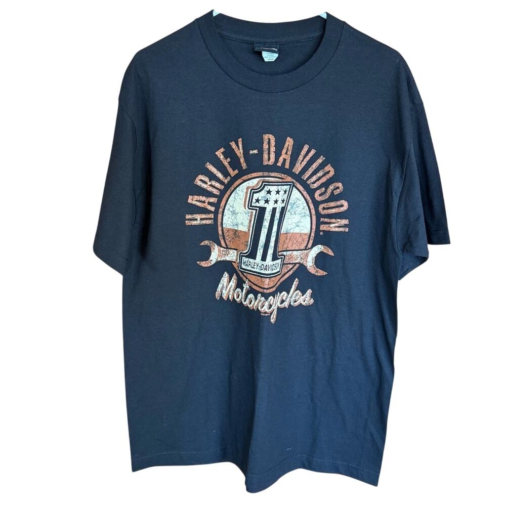 Harley-Davidson Huntington Beach Graphic T-Shirt, Men’s Large, Black